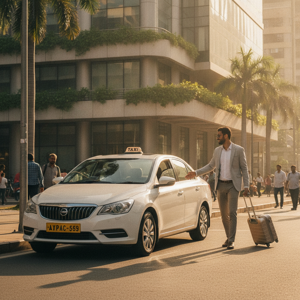 Pick up Drop car service in gandhinagar